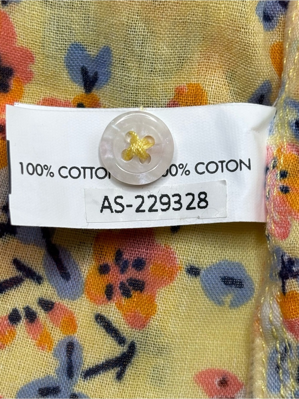 Poupette St Barth Amora Drop Waist Mini Dress Yellow Kookoo Bird Large NWT - Picture 13 of 16